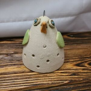 Ceramic Art Deco Chicken Bird Nightlight Tealight Candle Incense Holder